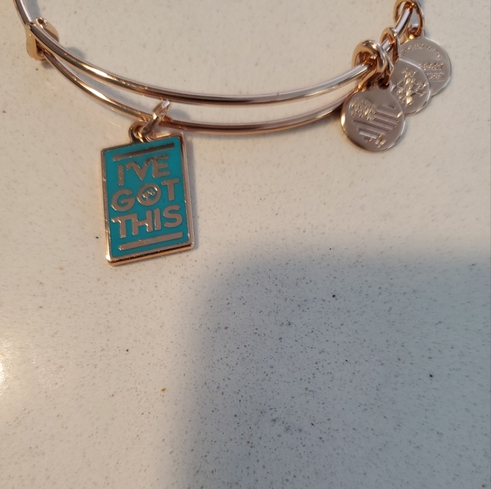 Alex and Ani Rose Gold Barbie I've Got This Bracelet BNWT